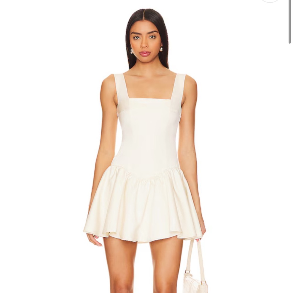 WeWoreWhat corset Satin Dress